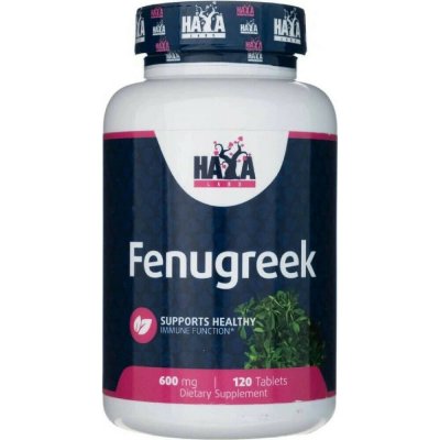 Haya Labs FENUGREEK 600 MG 120 tablet – Hledejceny.cz