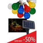 TR-590 Dekorativní 10ks LED venkovní solární řetěz 2m multicolor IP44 Trixline – Hledejceny.cz