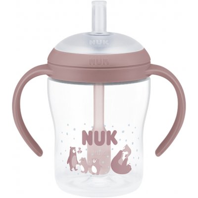 NUK Lahvička na učení Perfect Match s brčkem 150 ml Bear – Hledejceny.cz