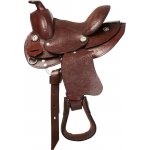 RANDOL'S Westernové sedlo Topeka pony hnědé – Zboží Dáma