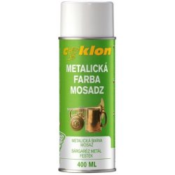 Cyklon Metalická barva - mosaz, mosazná barva sprej 400ml, 1901201