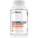 GymBeam Bromelain Papain 90 kapslí