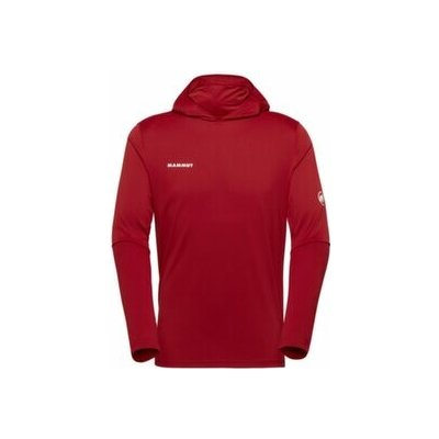 Mammut SELUN FL SUN HOODY MEN 3818 dark mammut red červená – Zboží Dáma