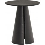 Teulat Černý kulatý jídelní stůl Cep 65 cm – Hledejceny.cz