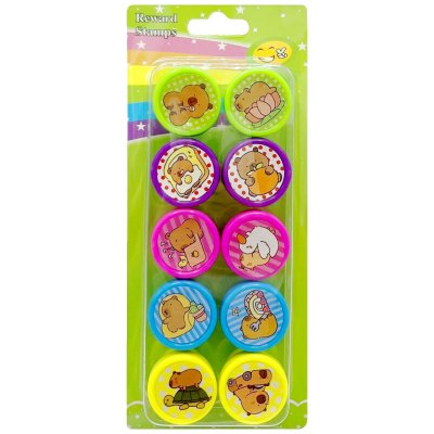PK STAR Razítka sada 10 ks Capybara – Zbozi.Blesk.cz