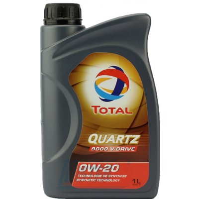 Total Quartz 9000 V-DRIVE 0W-20 1 l – Zbozi.Blesk.cz