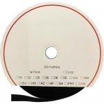 FASTECH® T0101699990325 pásek se suchým zipem, zalepení hotmelt , háčková část, (d x š) 25000 mm x 16 mm, černá, 25 m – Hledejceny.cz