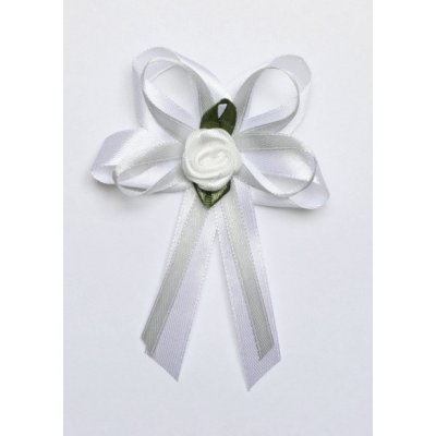 Svatba-eshop Vývazek pro svědky a rodiče bílo stříbrný - velké svatební vývazky, voničky pro rodinu a svědky – Zboží Dáma Svatba-eshop Vývazek pro svědky a rodiče bílo stříbrný - velké svatební vývazky, voničky pro rodinu a svědky – Zboží Dáma