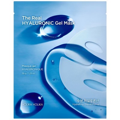 HOLIKA HOLIKA The Real Gel Mask Hyaluronic hydrogelová celonoční maska 35 g – Zboží Dáma