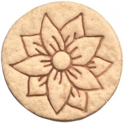TVOŘÍTKO Kytka XV - razítko Rozměr: 7 cm, + Vykrajovátko: Ne – Hledejceny.cz