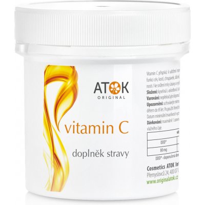Original ATOK Vitamin C v prášku 120 g – Hledejceny.cz