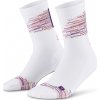 CEP Vysoké ponožky PARIS VIBES dámské II white/purple mix