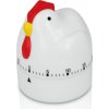 Minutka Popron.cz Metaltex Timer Hen, plast, vícebarevný, 54 mm, 155x56x54mm