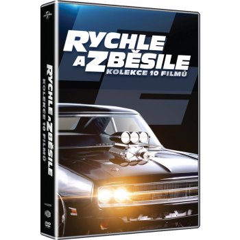 Rychle a zběsile kolekce 1-10: 10 DVD