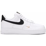 Nike Air Force 1 Low '07 Essential White Black Gold Mini Swoosh