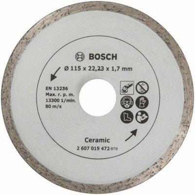 Bosch Accessories 2607019472 Bosch diamantový řezný kotouč Průměr 115 mm 1 ks – Zboží Mobilmania