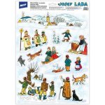 Okenní fólie vánoce Josef Lada VA019 30x42cm – Sleviste.cz