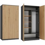 TP Living Malwa 90 cm antracit/dub artisan – Hledejceny.cz