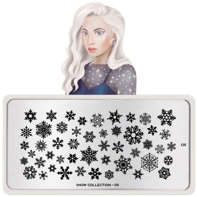 Image destička MoYou Snow 05 – Zboží Dáma