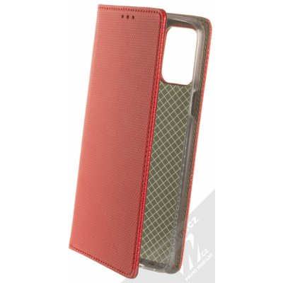Pouzdro 1Mcz Magnet Book LG K52 červené – Zboží Mobilmania