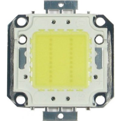 Epistar LED 20W, bílá 3000K, 2200lm/600mA,120°, 30-32V – Zboží Živě