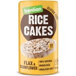 Benlian Rice cakes rýžové chlebíčky len a slunečnice 100 g – Zboží Dáma