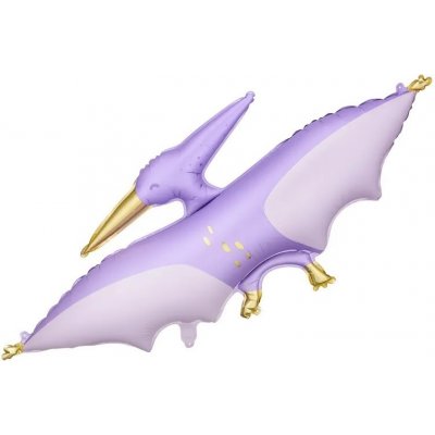PartyDeco Dino party Fun Balónek fóliový Pterodactyl 120 x 62 cm – Zboží Dáma