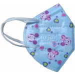 Angel mask respirátor dětský FFP2 kluk NR modrý Mickey – Zboží Dáma
