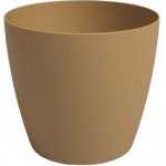 Artevasi Květináč SAN REMO 8cm plast okrová MUSTARD – Zboží Mobilmania