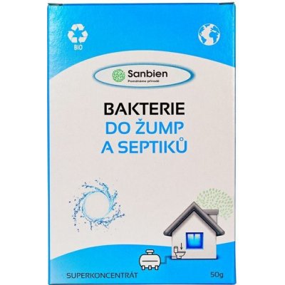Sanbien Superkoncentrát bakterie do žump a septiků 50g – Zbozi.Blesk.cz