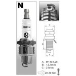 BRISK SVÍČKA 1319 BRISK SUPER N14C – Hledejceny.cz