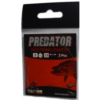 Sellior Wolframové lanko Predator 15cm 5kg 2ks