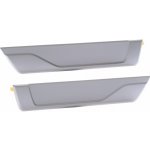 Škoda Karoq-Zadní dekorativní prahové lišty stříbrné PR1351 – Zboží Mobilmania