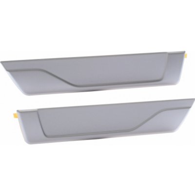 Škoda Karoq-Zadní dekorativní prahové lišty stříbrné PR1351 – Zboží Mobilmania