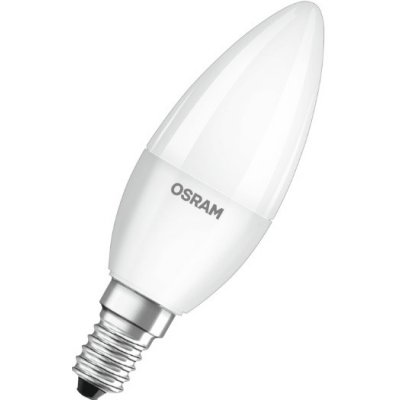 Osram LED žárovka E14 svíčka 5,7W LED VALUE CL B40 FR 5,7W/840/E14, neutrální bílá – Zboží Mobilmania