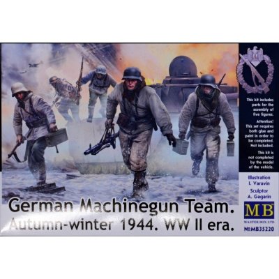 Master Box German MG Team autumn winter 1944 5 fig. MB35220 1:35