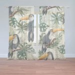 Sablio Záclony Tukan: 2ks 150x250cm – Hledejceny.cz