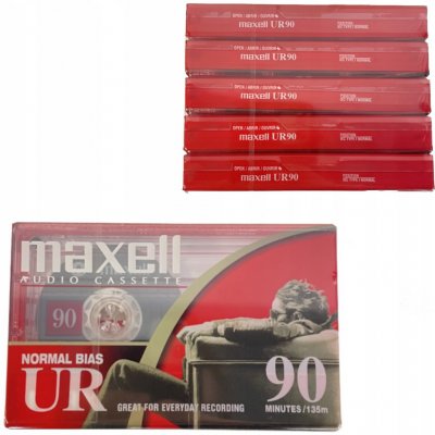 Maxell UR 90min 5ks 124036 – Zboží Mobilmania