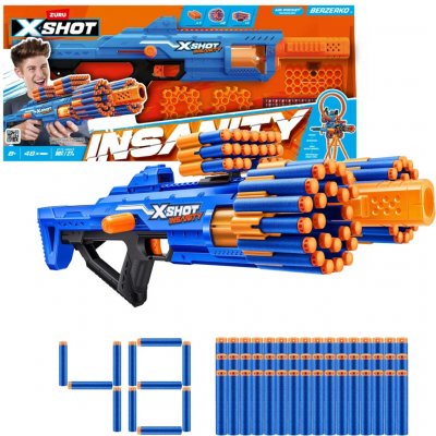 XSHOT Berzerko Insanity 36610 hračka brokovnice s náboji – Hledejceny.cz