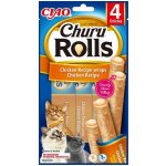 Churu Rolls Chicken wraps & Chicken cream 4 x 10 g – Zbozi.Blesk.cz