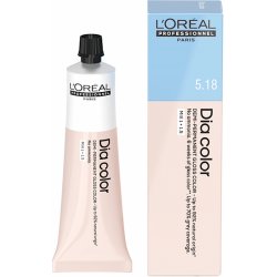 Přeliv na vlasy Loréal Professionnel Dia color 5.18 světlá hnědá popelavá mokka L’Oréal Professionnel 60 ml