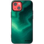 Picasee silikonový černý obal pro Apple iPhone 13 mini - Malachite – Zboží Mobilmania