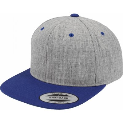 Urban Classics Classic Snapback 2-Tone šedá melír modrá královská – Zbozi.Blesk.cz