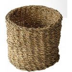 košík kulatý střední pr.21x18cm mořská tráva – Zboží Dáma