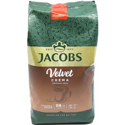 Jacobs Káva míchaná Crema zrnková 0,5 kg – Hledejceny.cz