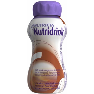 NUTRIDRINK S PŘÍCHUTÍ ČOKOLÁDOVOU POR SOL 1X200ML