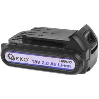 Geko G80600 2.0Ah One Power, – Zboží Mobilmania