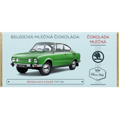 Choco Pola Škoda 110 R Coupé, typ 718 mléčná 100 g – Zboží Mobilmania