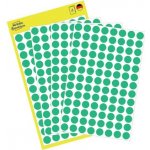 Avery Zweckform 3012 etikety 8mm 4 ks zelené – Zboží Mobilmania