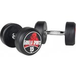 Gorilla Sports kulaté činky gumové, 2 x 15 kg – Zboží Mobilmania